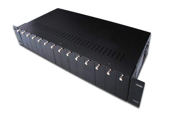 LWC CHASSIS 14 - Lightwin 14 Slot 19'' Media Converter Chassis for Converter