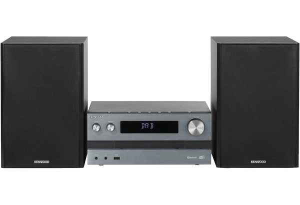 M-918DAB-H - JVC Micro Hifi System black DAB+ CD BT Speakers 4.1