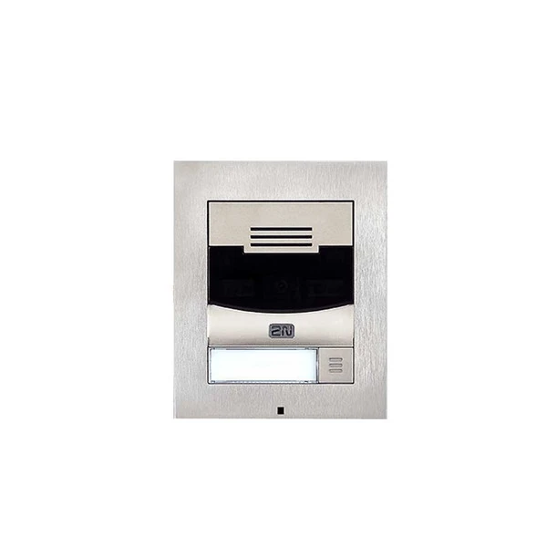 9155301CF - 2N Telecommunications IP Solo Nickel IP54 Metal Buttons Vertical