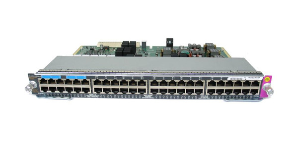 WS-X4748-12X48U+E= - Cisco Catalyst 4500 36x PoE Ports + 12x 10GbE Ports, Rack-Mountable Line Card