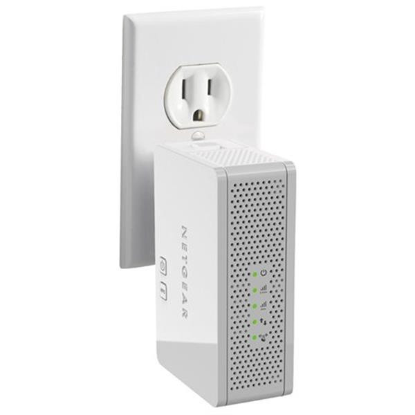 WN3500RP-100PES - Netgear Universal Dual Band WiFi Range Extender Wall-plug Edition