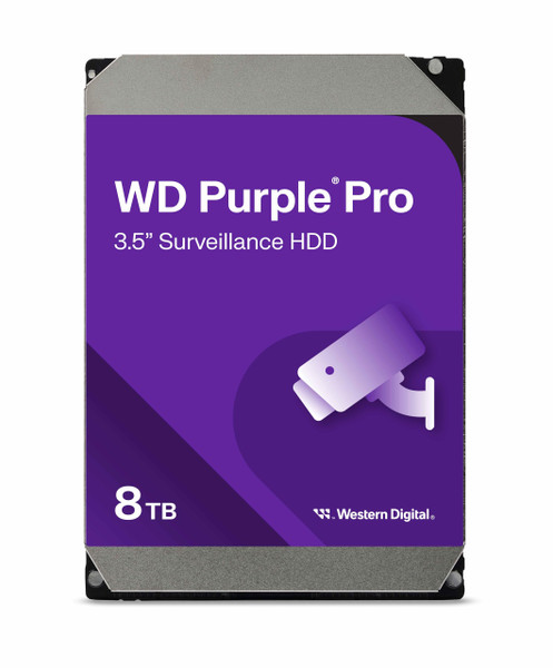 WD8002PURP - WESTERN DIGITAL 8TB SATA Hard Drive for High-Capacity Storage and Reliable Data Performance