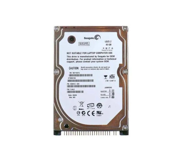 ST980210A - Seagate 80GB 5400RPM IDE/ATA 2.5-inch 9.5MM 2MB Cache Hard Drive