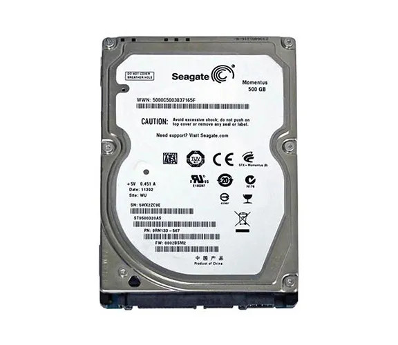 STBD500201 - Seagate 500GB 5400RPM SATA 6Gb/s 8MB Cache 2.5-inch Hard Drive
