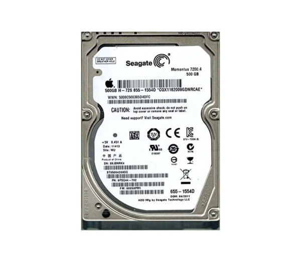 ST9500420ASG - Seagate Momentus 7200.4 Series 500GB 7200RPM SATA 3Gb/s NCQ 16MB Cache CE 2.5-Inch Hard Drive