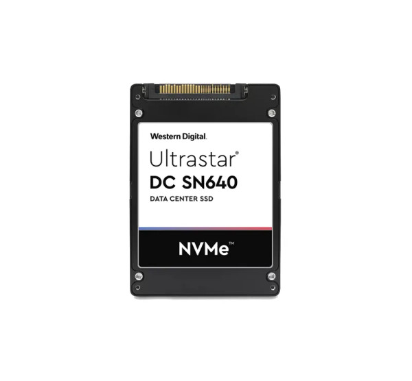 WUS4BB096D7P3E3 - Western Digital Ultrastar DC SN640 960GB Triple-Level Cell PCI Express NVMe 3.1 x4 U.2 2.5-Inch Solid State Drive
