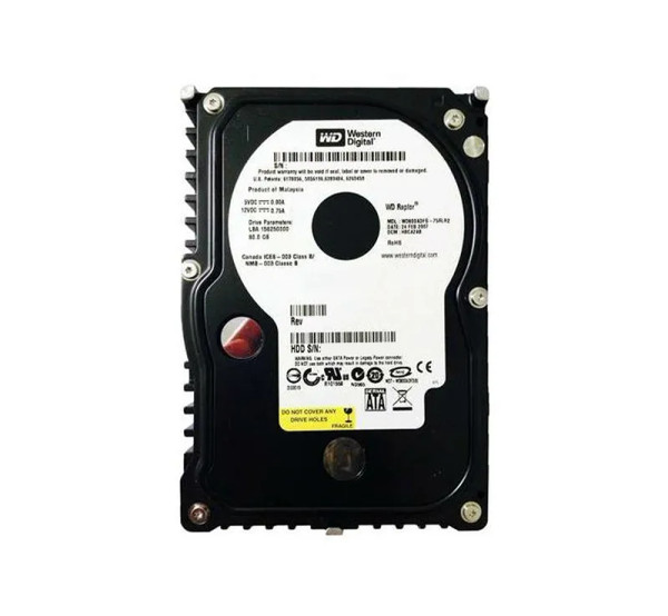 WMANS1729962 - Western Digital Raptor 80GB 10000RPM SATA 3Gb/s 16MB Cache 3.5-Inch Hard Drive