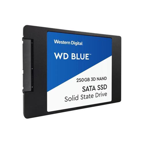 WDS250G2B0A - Western Digital Blue 250GB SATA 6Gb/s 3D NAND 2.5-Inch Solid State Drive