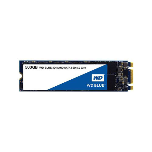 WDS500G2B0B - Western Digital Blue 500GB SATA 6Gb/s 3D NAND M.2 2280 Solid State Drive