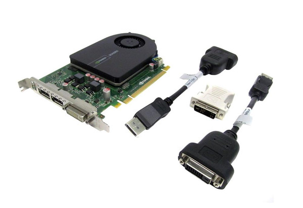 QG214AV - HP Quadro Video Graphics Card 1GB GDDR5 SDRAM PCI-Express 2.0 x16 2560 x 1600 DirectX