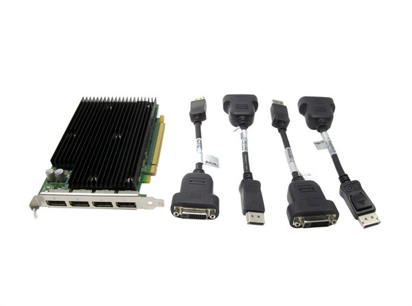 QF993AV - HP Nvidia Quadro NVS 450 512MB GDDR3 PCI-Express 2.0 4-Port Video Graphics Card