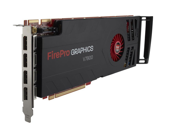 QF970AV - HP AMD FirePro V7900 2GB GDDR5 DisplayPort PCI-Express 2.1 x16 Video Graphics Card