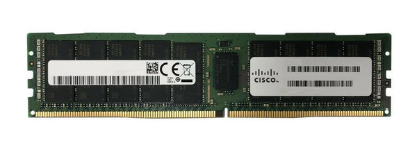 UCSX-MR-X64G2RW= - Cisco 64GB PC4-25600 DDR4-3200MHz Registered ECC CL22 288-Pin DIMM 1.2V Dual Rank Memory Module