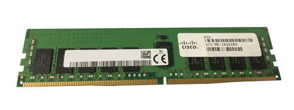 UCS-MR-1X161RVG-RF - Cisco 16GB PC4-19200 DDR4-2400MHz ECC Registered CL17 RDIMM 1.2V Single-Rank Memory Module