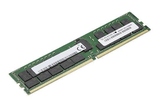 MEM-DR516L-SL02-ER48 - SuperMicro 16GB DDR5-4800MHz PC5-38400 ECC Registered CL40 288-Pin RDIMM 1.1V Single Rank Memory Module