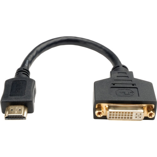 P132-08N - Tripp Lite 20.32 cm HDMI to DVI Cable Adapter HDMI-M to DVI-D F