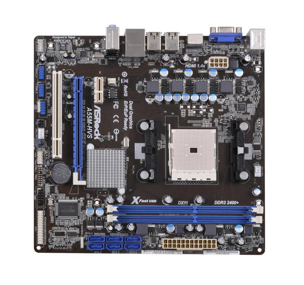 A55MHVS - AMD Motherboard A55 Hudson D2 on Board VGA