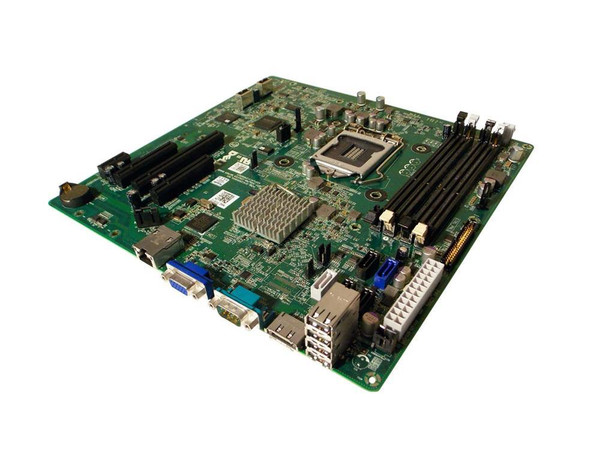 W6TWP - Dell PowerEdge T110 II Motherboard LGA1155 Socket Intel C202 Chipset Micro-ATX DDR3 4x DIMM System Board