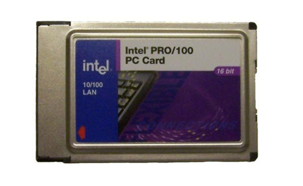 MBLA1600 - Intel PRO/100 1 x Port 10Base-T/100Base-TX Fast Ethernet PC Card Network Adapter Card
