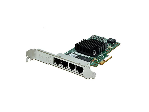I350-F4 - Intel Quad-Ports LC 1Gbps 1000Base-SX Gigabit Ethernet PCI Express 2.0 x4 Server Network Adapter