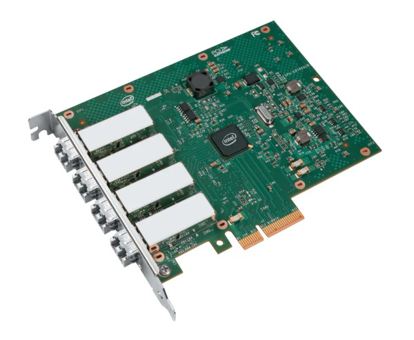 E1G44HFG1P20 - Intel I340-F4 Gigabit Ethernet Server Adapter 4x Multimode 850nm SFP Module