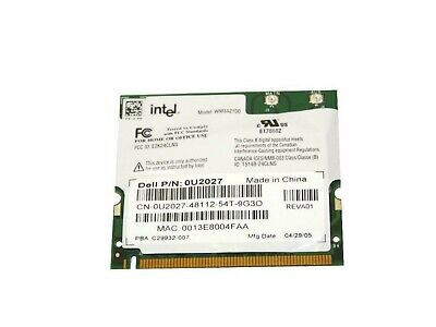 U2027 - Dell 802.11b PCI Express Mini Wireless G Network Card for Inspiron 300M