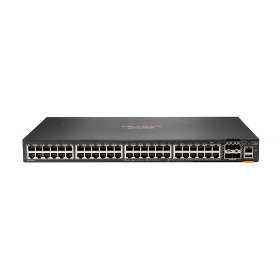 R8N85A - HPE Aruba CX 6000 48-Port PoE+ 4x SFP Layer2 Stackable Switch