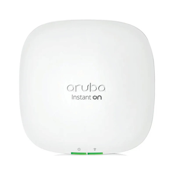 R4W02A - HPE Aruba Instant ON AP22 IEEE 802.11ax Dual-Band 5GHz 1.7Gbit/s PoE 1000Base-T Internal Antennas Wireless Access Point
