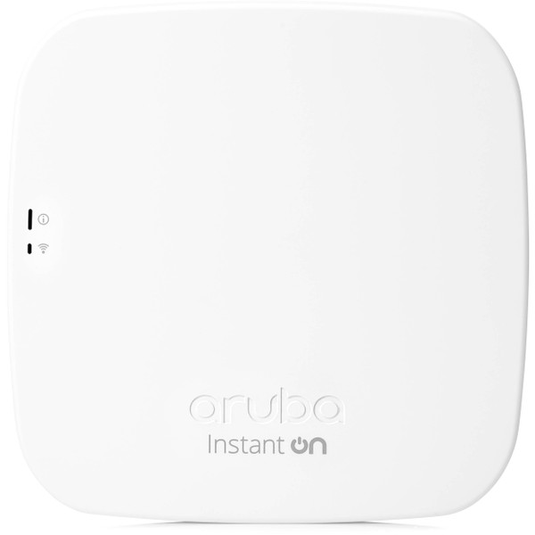 R2X00A - HP Aruba Instant ON AP12 IEEE 802.11ac Dual-Band 5GHz 1.6Gbit/s 1 x Port PoE 1000Base-T Internal Antennas Wireless Access Point