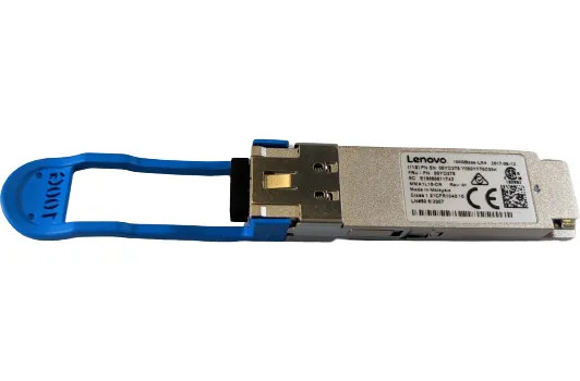 7G17A03540 - Lenovo 100Gb/s 100GBase-LR4 Single-Mode Fibre 1310nm 10km LC Connector QSFP28 Transceiver Module