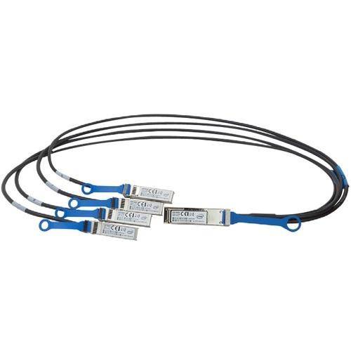 X4DACBL3 - Intel Ethernet QSFP+ Breakout Cable- 3 Meter