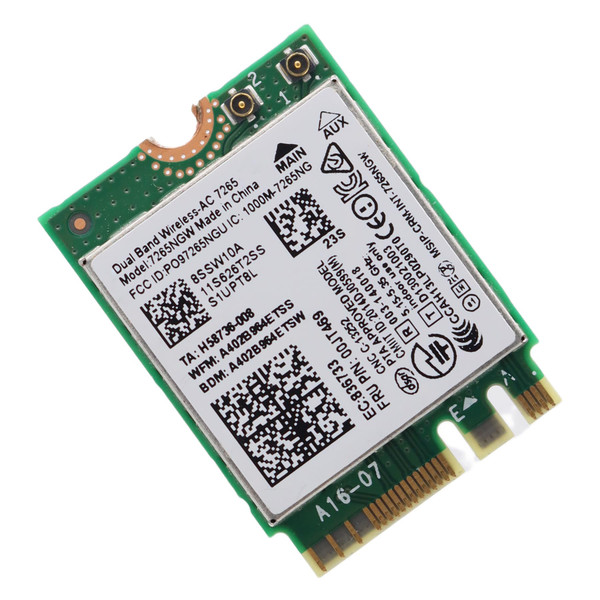 00JT469 - Lenovo Intel Dual Band Wireless Card for ThinkPad Yoga 14 15 E450
