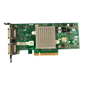 AOC-STG-I2 - SuperMicro 2-Port Low-Profile 10-Gigabit Ethernet LAN Card