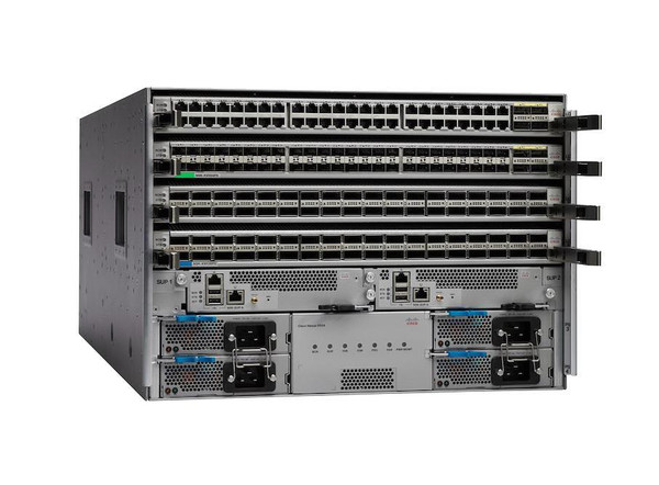 N9K-C9504= - Cisco Nexus 9000 Series C9504 4 x Slots 7U Rack-Mountable Gigabit Ethernet Switch Chassis
