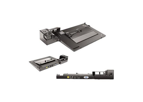 433610W - Lenovo RJ-45 / USB / VGA Port Replicator Series 3 Docking Station for ThinkPad L412 / L430 / L512