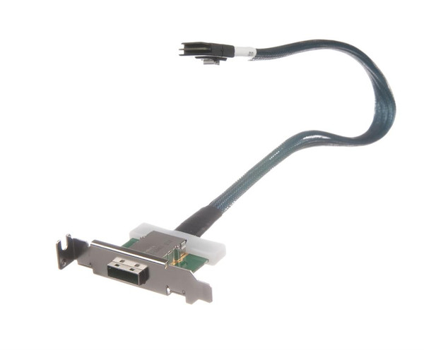 CBL-0167L-LP - SuperMicro SAS 216EL1 BP 1-Port Internal Cascading Cable SAS 1 x SFF-8087 Mini-SAS 1 x SFF-8088 Mini-SAS