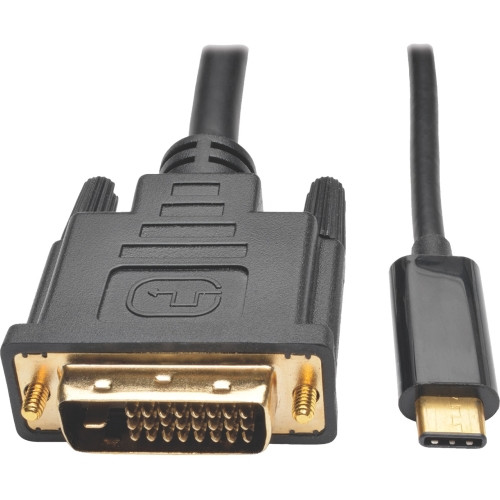 U444-016-D - Tripp Lite USB C to DVI Adapter Cable Converter 1080p M/M USB Type C to DVI, USB-C, USB Type-C 16ft 16' External video adapter USB-C