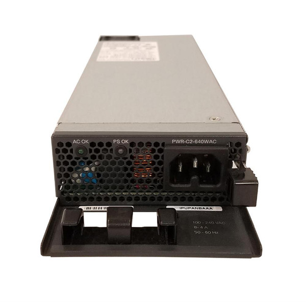 PWR-C2-640WAC= - Cisco 640-Watts 100-240V AC 8 4A 50-60Hz Power Supply for Catalyst 3650 Series