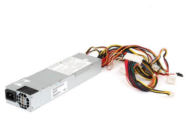 PWS-605P-1H - SuperMicro 600-Watts 100-240V AC Multi-Output 80-Plus Platinum 24-Pin ATX Power Supply Module