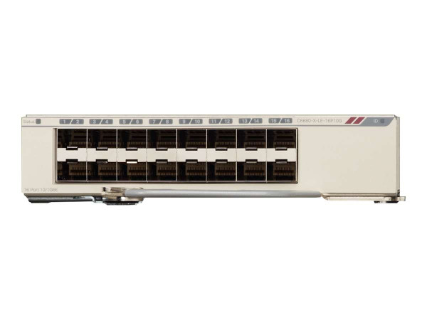 C6880-X-16P10G - Cisco 16 Port Multi Rate SFP+ 1G/10G Hot-Swappable Extensible Port Card