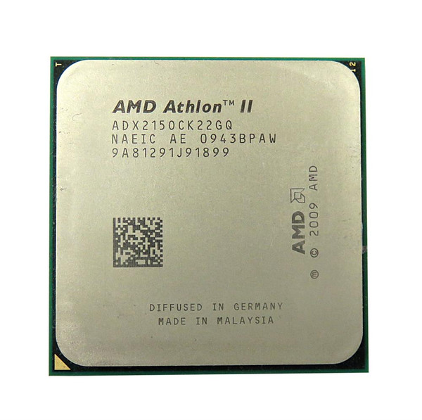 ADX2150CK22GQ - AMD Athlon II X2 215 Dual-core 2 Core 2.7GHz 2000MHz HTL 2 x 512KB L2 Cache Socket AM3 Processor