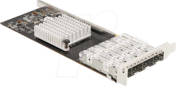 88342 - Delock PCI Express x4 Card to 4 x SFP Slot Gigabit LAN i350 Network Card