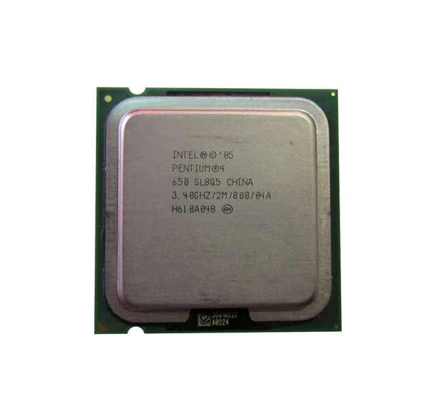 W8404 - Dell 3.4GHz 800MHz FSB 2MB L2 Cache Socket PLGA775 Intel Pentium 4 650 Single-core 1 Core Processor for PowerEdge 800