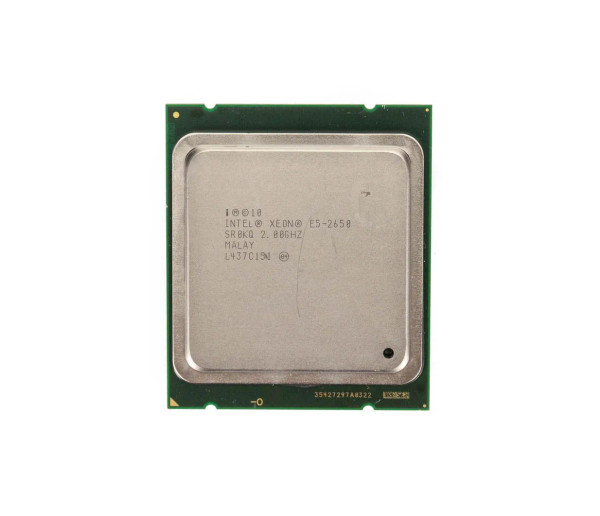 R76J5 - Dell 2.00GHz 8.0GT/s QPI 20MB L3 Cache Socket FCLGA2011 Intel Xeon E5-2650 Octa-core 8 Core Processor