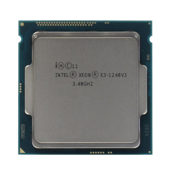 N17YY - Dell 3.40GHz 5.00GT/s DMI 8MB L3 Cache Socket FCLGA1150 Intel Xeon E3-1240 v3 Quad Core Processor Upgrade