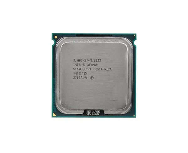 M3315 - Dell 3.0GHz 1333MHz FSB 4MB L2 Cache Socket LGA771 Intel Xeon 5160 Dual-core 2 Core Processor