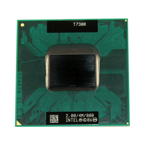 RJ595AV - HP 2.00GHz 800MHz FSB 4MB L2 Cache Intel Core 2 Duo T7300 Mobile Processor Upgrade