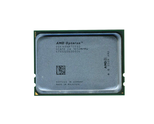 69Y4933 - Lenovo 1.9GHz 3200MHz HTL 2 x 6MB L3 Cache Socket G34 AMD Opteron 6168 12-Core Processor