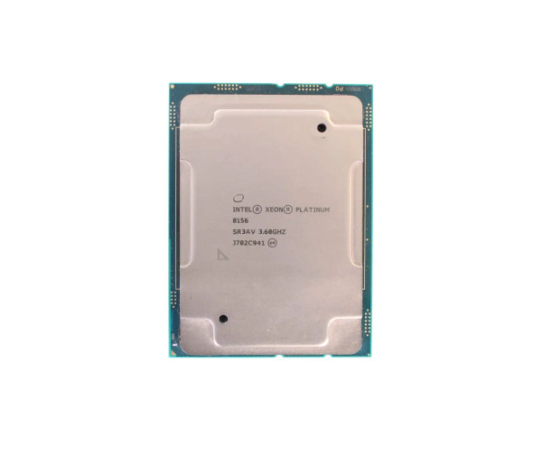 4XG7A07190 - Lenovo 3.60GHz 10.40GT/s UPI 16.5MB L3 Cache Socket-LGA3647 Intel Xeon Platinum 8156 Quad Core Processor