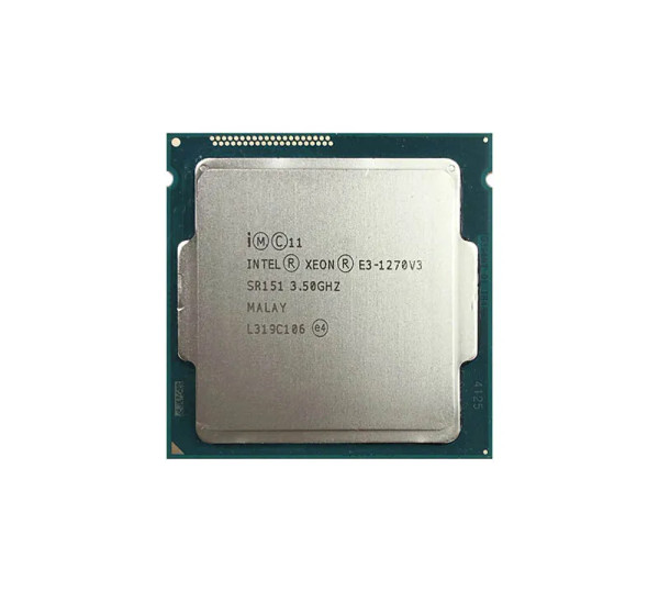 03T6755 - Lenovo 3.50GHz 5.00GT/s DMI 8MB L3 Cache Intel Xeon E3-1270 v3 Quad Core Processor